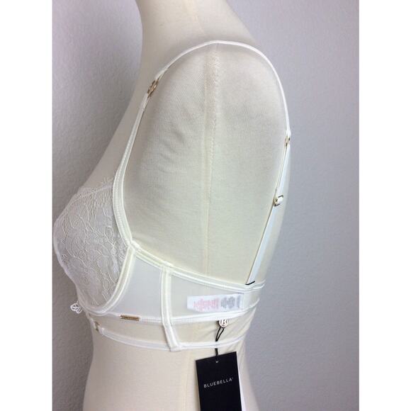 Bluebella Lumi Lingerie Bra Floral Lace Cage FLAW - Picture 5 of 10